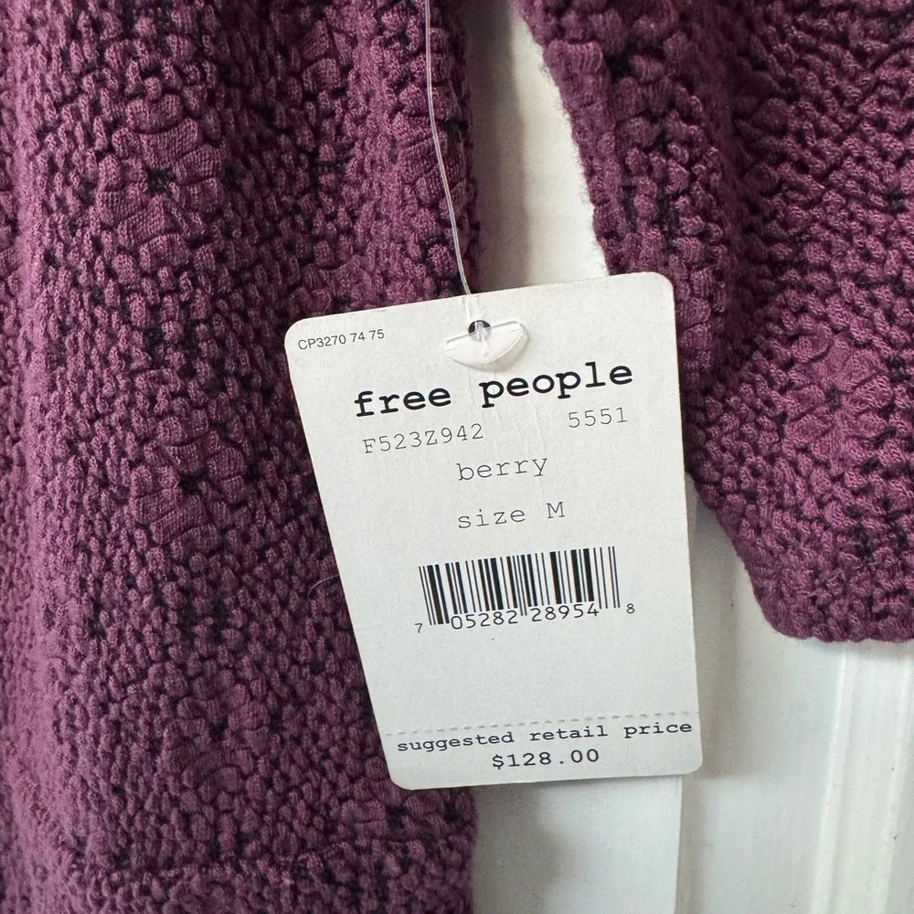 Free People Bodycon Dress - Size Medium NWT $128 Retail - Picture 4 of 7